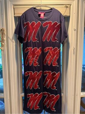 QOS Ole Miss midi dress